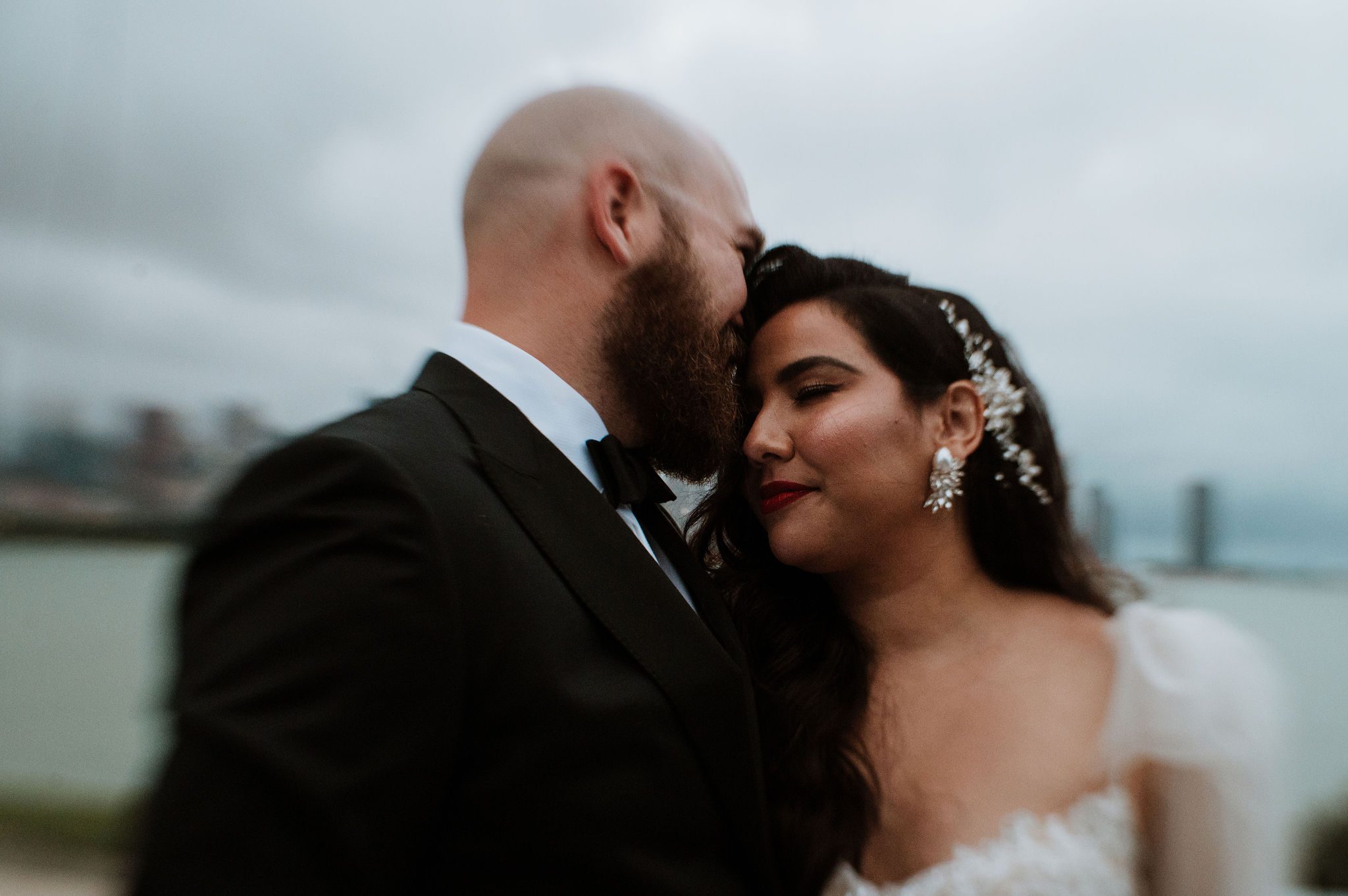 Chicago Museum Campus engagement session with skyline view