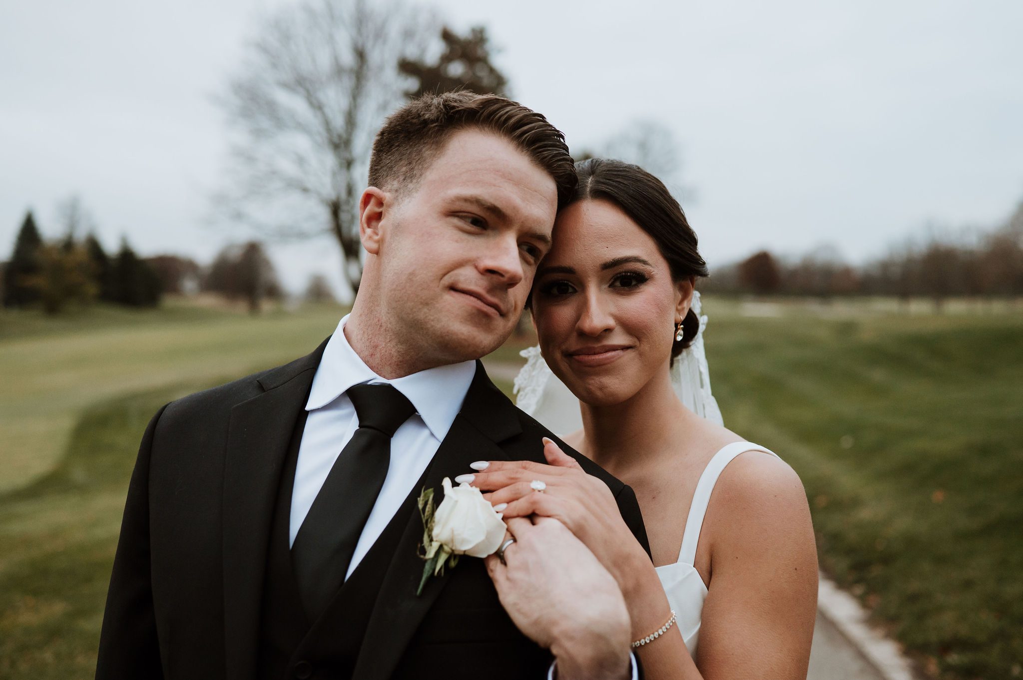 Arrowhead golf club wedding photo