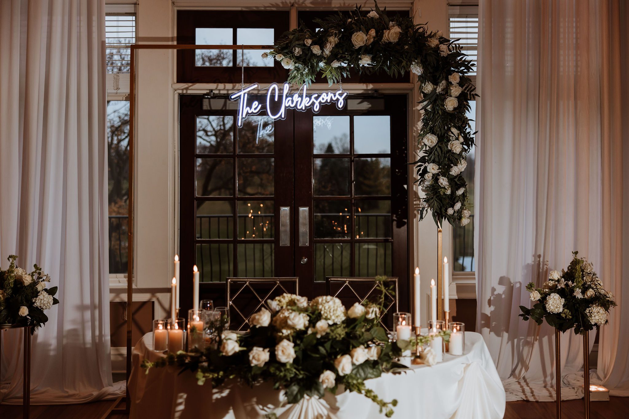 arrowhead golf club reception