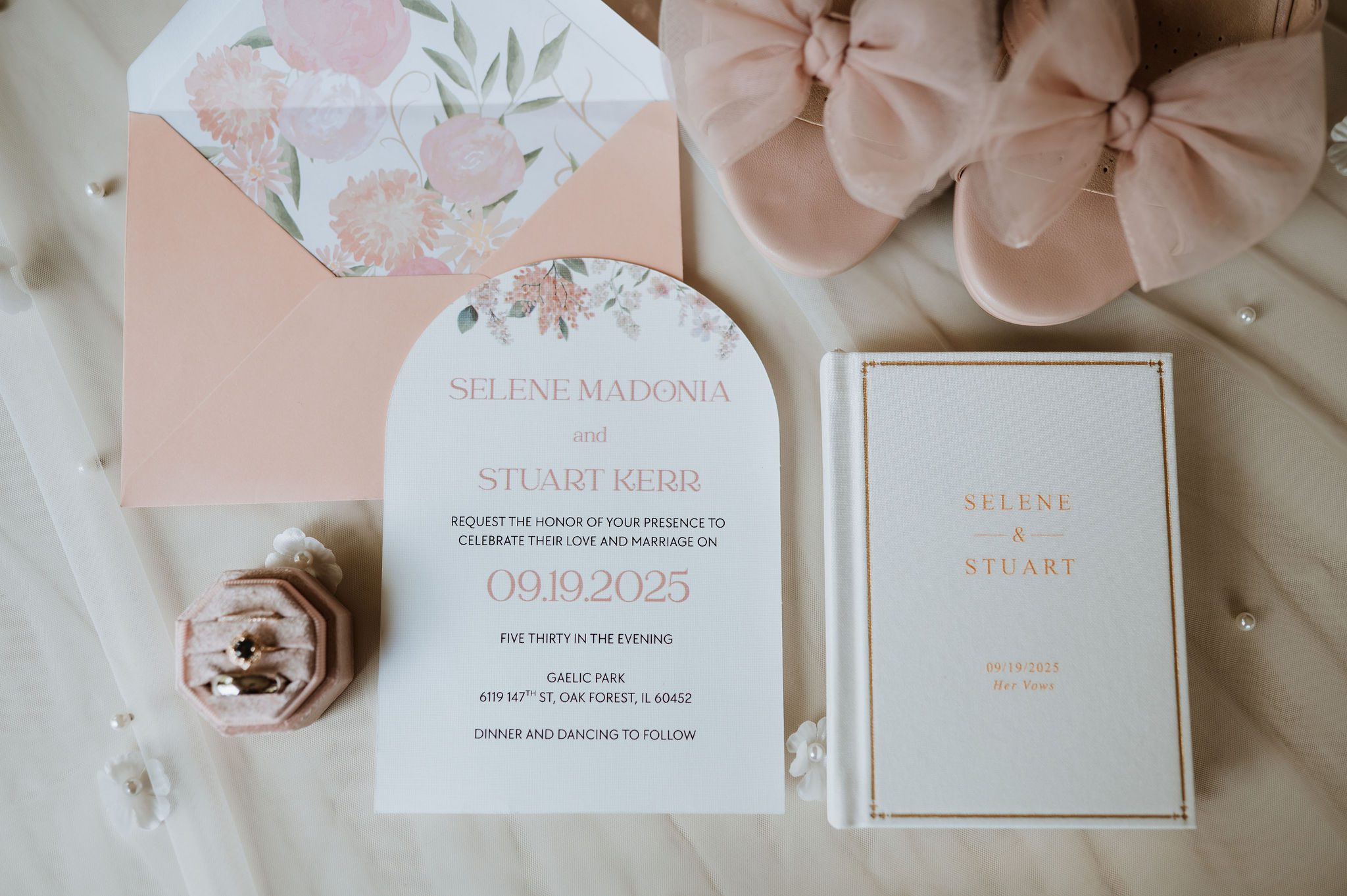 Wedding day timeline details