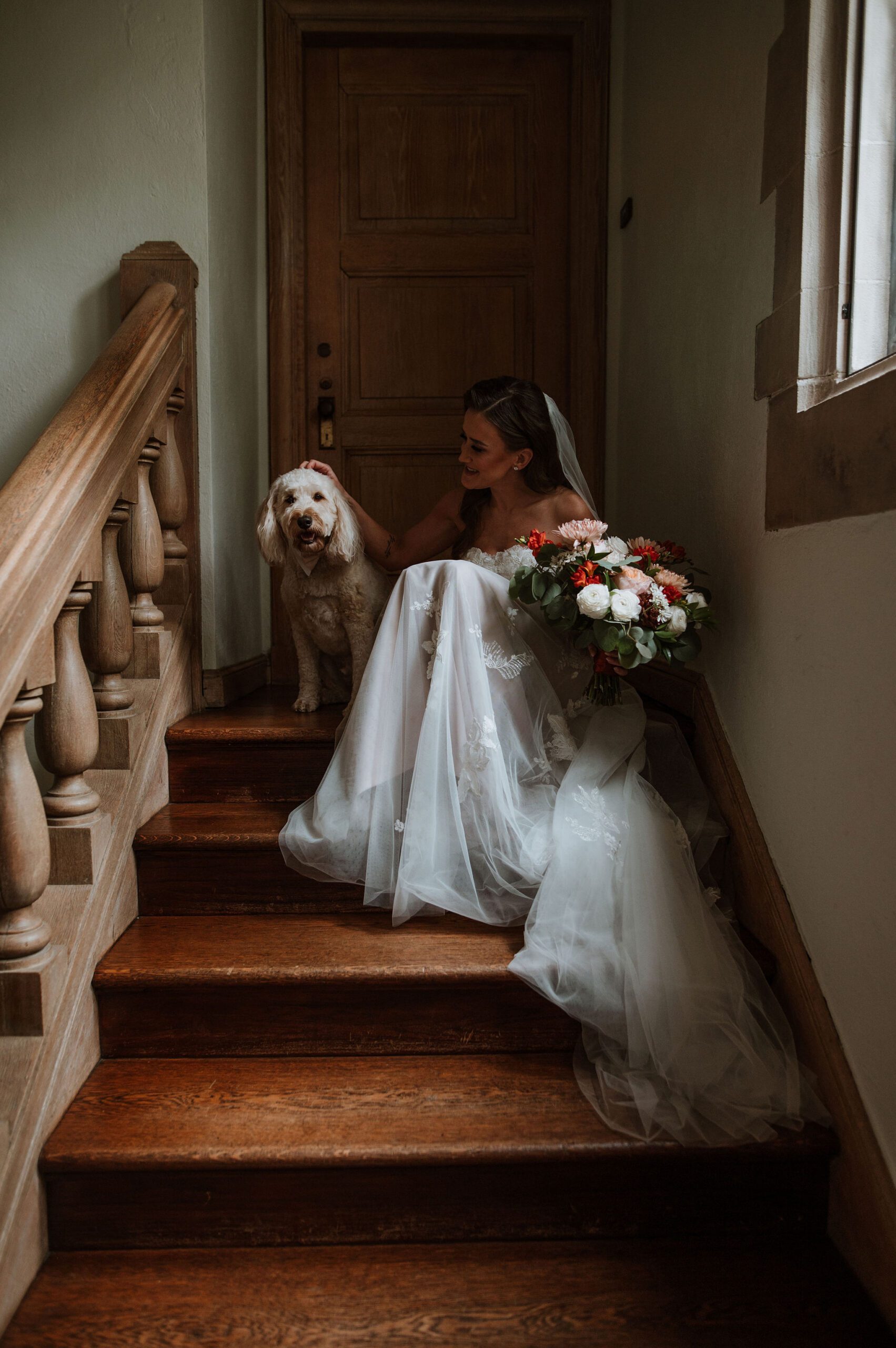 Morton Arboretum Thornhill Education Canter Wedding Photo